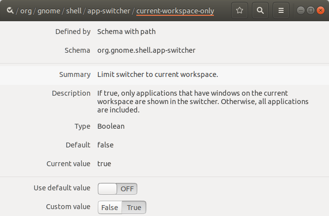 dconf-editor screenshot